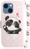 Trolsk Cute Panda Wallet (iPhone 15 Plus)