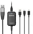 Boya BY-BCA70 mikrofonadapter USB-A / USB-C / Lightning