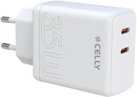 Celly PD Vgoplader 2xUSB-C 35W