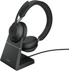 Jabra Evolve2 65 Stereo inkl. Opladningsstativ