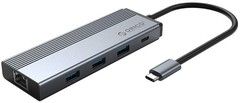 Orico 5SXRJ 5-i-1 USB-C multifunktionel hub