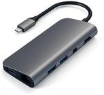 Satechi USB-C multimedie-adapter - Gr