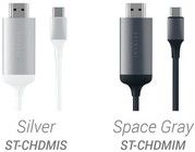 Satechi USB-C til HDMI-kabel - Rymdgr