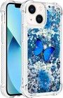 Trolsk Liquid Glitter Cover - Butterfly (iPhone 15)