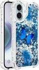 Trolsk Liquid Glitter Cover - Butterfly (iPhone 16 Plus)