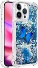 Trolsk Liquid Glitter Cover - Butterfly (iPhone 16 Pro Max)