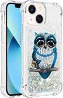 Trolsk Liquid Glitter Case - Owl (iPhone 13 Pro)