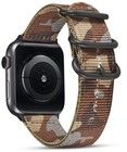 Trolsk Nylon Camouflage Band (Watch 42/41/40/38mm) - Mrkebrun