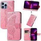 Trolsk Wallet etui med Butterfly (iPhone 12 Pro)