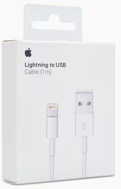 Apple Lightning- till USB-kabel