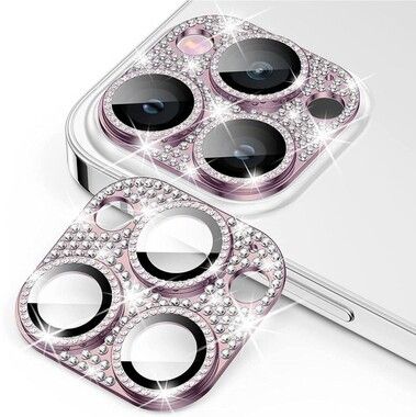 Enkay Rhinestone Camera Glass (iPhone 16 Pro/16 Pro Max)