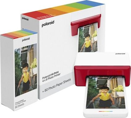 Polaroid Hi-Print 4x6 Photo Printer White E-Box