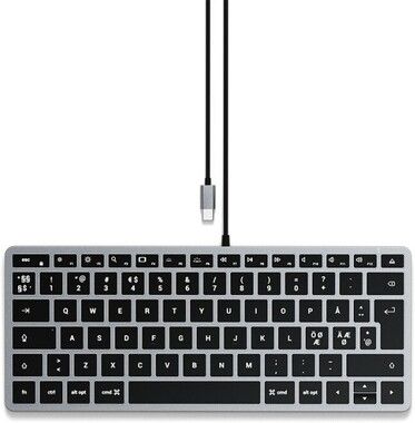 Satechi Slim W1 Wired Backlit Keyboard