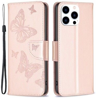 Trolsk Imprint Butterflies Wallet (iPhone 16 Pro)