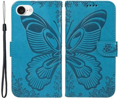 Trolsk Imprint Sweet Butterfly Wallet (iPhone 16e)