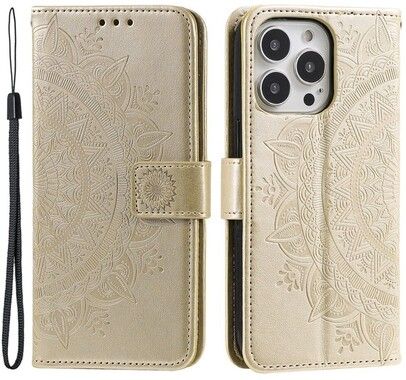 Trolsk Mandala Wallet with Strap (iPhone 16 Pro Max)