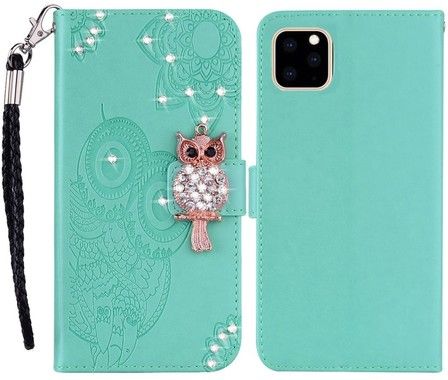 Trolsk Rhinestone Owl Wallet (iPhone 14 Pro)