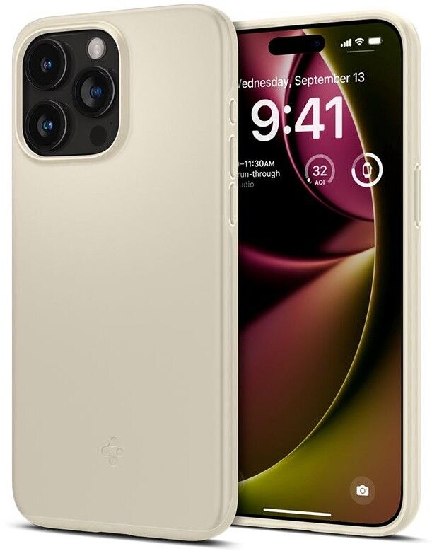 Spigen Thin Fit (iPhone 15 Pro) - Beige